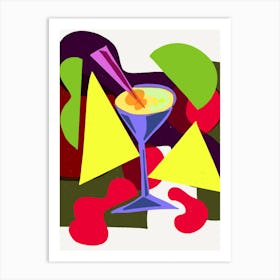 Martini Art Print