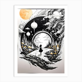 Dreamscape 24 Art Print