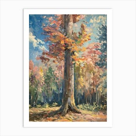 Tree In The Woods Art Print