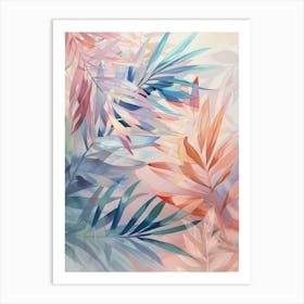 Tropical Leaves 47 Art Print