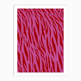 Zebra Print 3 Art Print