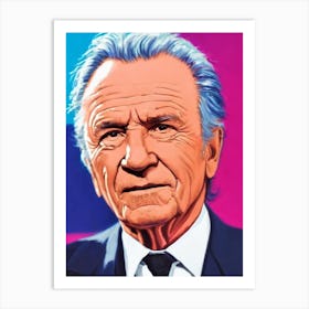 Harvey Keitel Pop Movies Art Movies Art Print