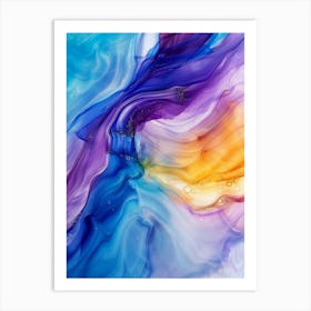 Abstract Painting 37 Art Print