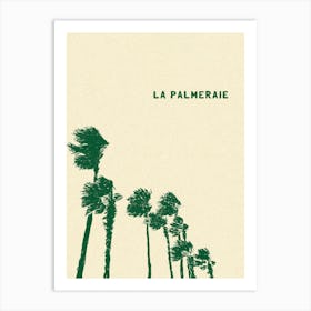 La Palmeraie Art Print