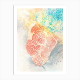 Piece Of Meat Art Print