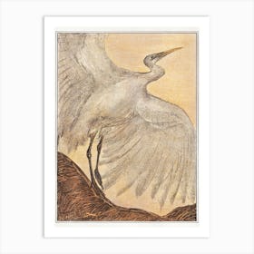 Egret, Theo Van Hoytema Art Print
