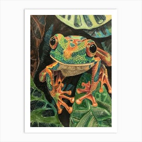 Tree Frog 7 Art Print