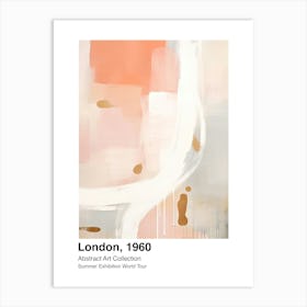 World Tour Exhibition, Abstract Art, London, 1960 3 Art Print