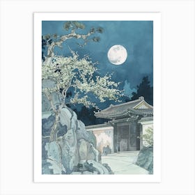 Matsumoto Japan 2 Retro Illustration Art Print