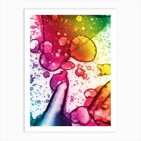 Watercolor Joy Of Life Art Print