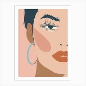 Portrait Of A Woman 420 Art Print