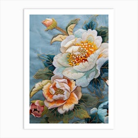 Chinese Embroidery 37 Art Print