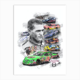 Bobby Labonte Art Print