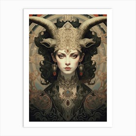 Demon Woman 1 Art Print