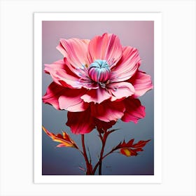 Pink Flower 13 Art Print