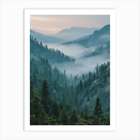 Yosemite National Park Art Print