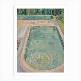 Two Pools Art Print