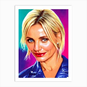 Cameron Diaz 1 Pop Movies Art Movies Art Print