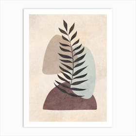 Abstract Fern Art Print