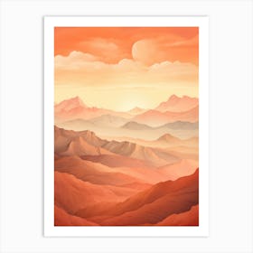 Abstract Landscape Art Print