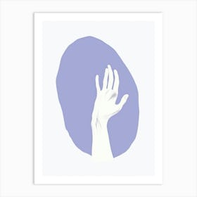 Hand Reaching Out Art Print