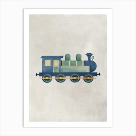 Boho Nursery 11 Locomotive Affiche