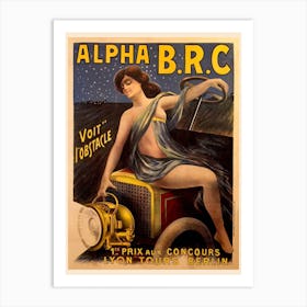 Brc Alpha Phare Art Print