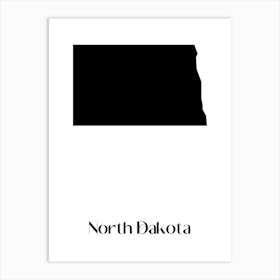 North Dakota 1 Art Print