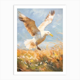 Bird Painting Albatross 3 Art Print