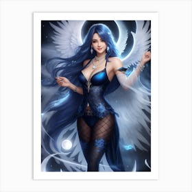 The angel 13 Art Print