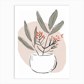 Potted Plant 23 Art Print