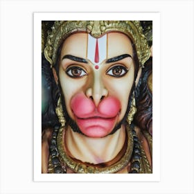 Hanuman Ji Art Print