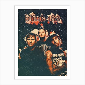 Blink 182 16 Art Print