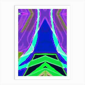 Abstract Psychedelic Art 6 Art Print