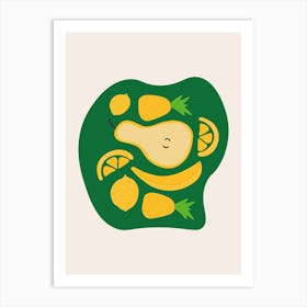 Fruit And Vegetables 2 Art Print