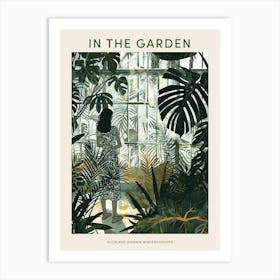 In The Garden Poster Auckland Domain Wintergardens New Zealand 3 Art Print