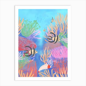 Coral Reef Reverie Art Print