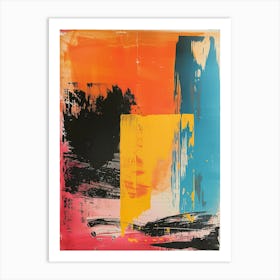 Abstract Painting 304 Art Print