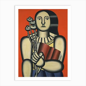 Fernand Léger Woman With A Book (1923) Art Print