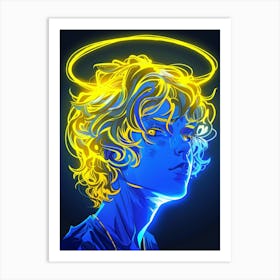 Angel Halo 2 Art Print