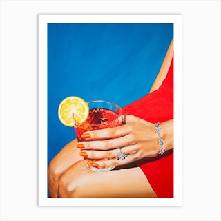 Sitting Pretty Art Print