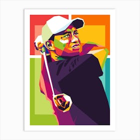 tiger woods Art Print