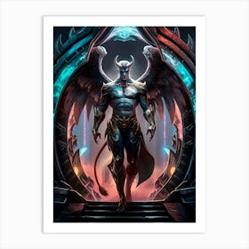 League Of Legends Demon Art Print