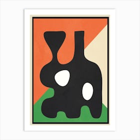 Abstract Art Vase 1 Art Print