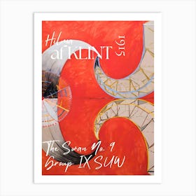 Hilma Af Klint Swan No 1 Group X Sun Art Print