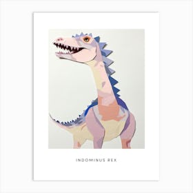 Nursery Dinosaur Art Indominus Rex 2 Poster Art Print