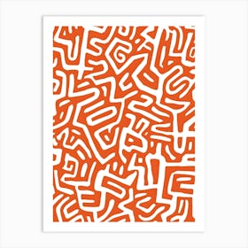 Abstract Pattern 1 Art Print