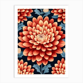 Chrysanthemum 20 Art Print