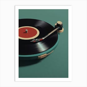 Turntable Stock Videos & Royalty-Free Footage 1 Art Print