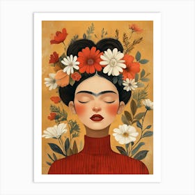 Frida Kahlo 1 Art Print